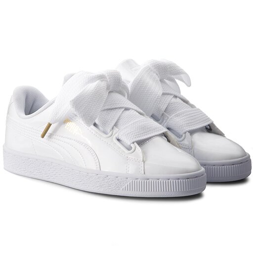 puma women's basket heart