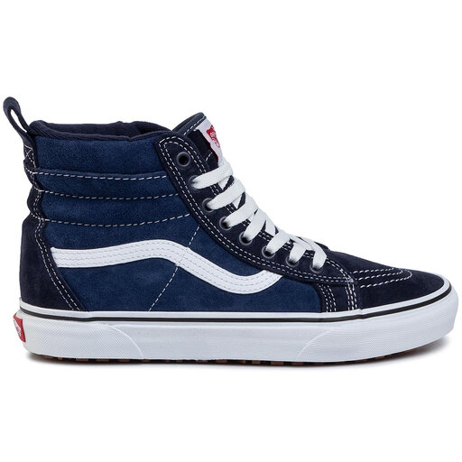 navy true white vans