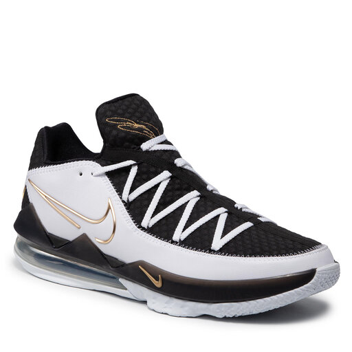 Lebron 17 white and gold outlet