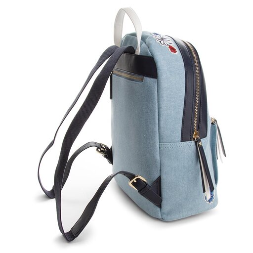 Sac dos Tommy Hilfiger Backpack Icon Canvas Flower AW0AW05288