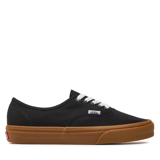 Vans gum authentic black cheap