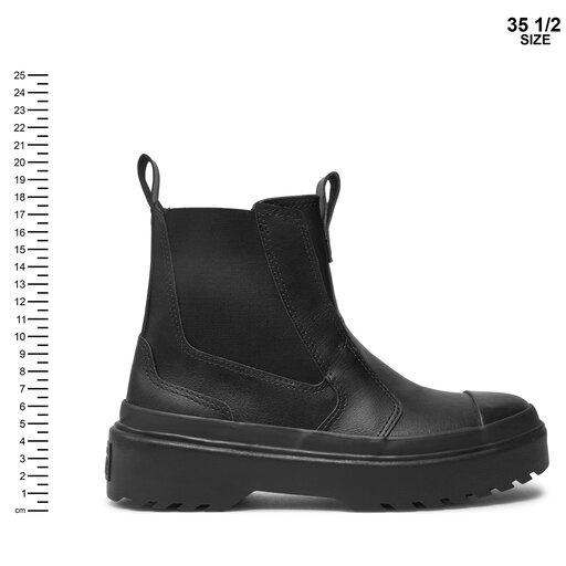 Bottines Converse Chuck Taylor All Star Lugged Leather Chelsea Boot A08453C Noir chaussures