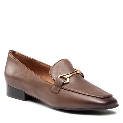 Chausson Caprice Largeur G - Pantoufle Femme En Cuir, Talon 3 Cm, Technologie Airmotion - Taille EU, Confort Assuré