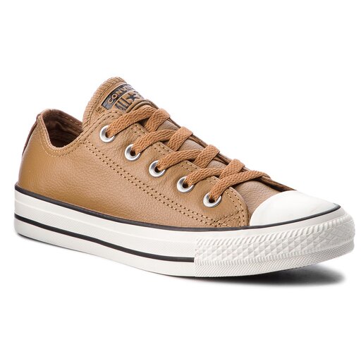 Sneakers aus Stoff Converse Ctas Ox 161496C Burnt Caramel Burnt Caramel eschuhe