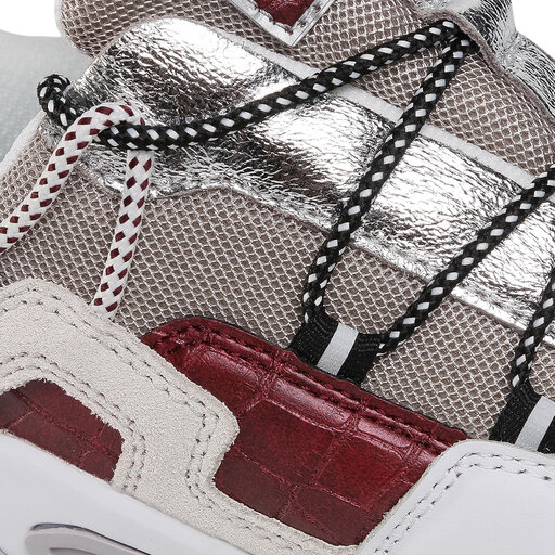 Croc print tommy chunky sneaker fw0fw05240 silver 0in Clearance