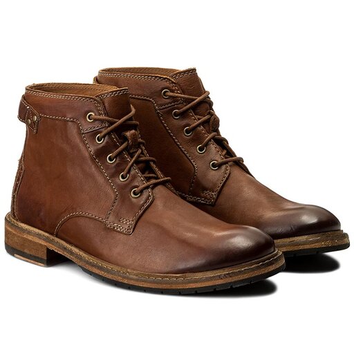 Kozaki Clarks Clarkdale Bud 261277807 Dark Tan Leather eobuwie