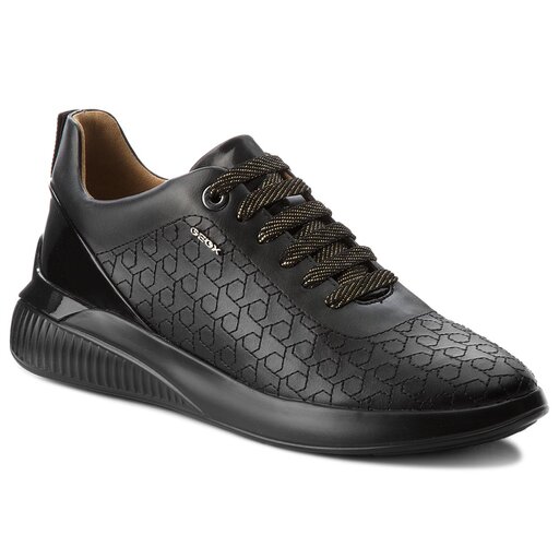 Sneakers Geox D Theragon D828SC 0BCHI C9999 Black • Www.zapatos.es