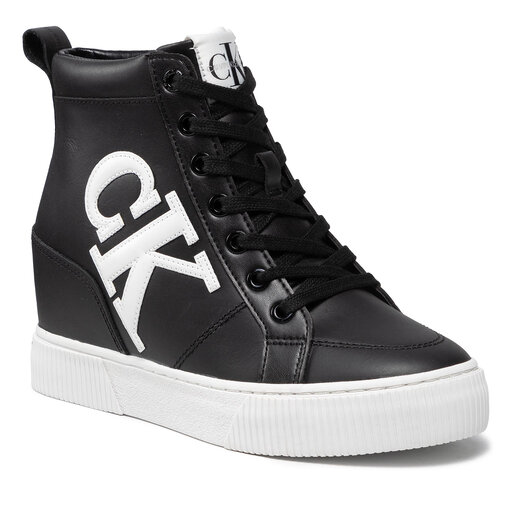 Sneakers Calvin Klein Jeans Hidden Wedge Sneaker YW0YW00438 Schwarz eschuhe