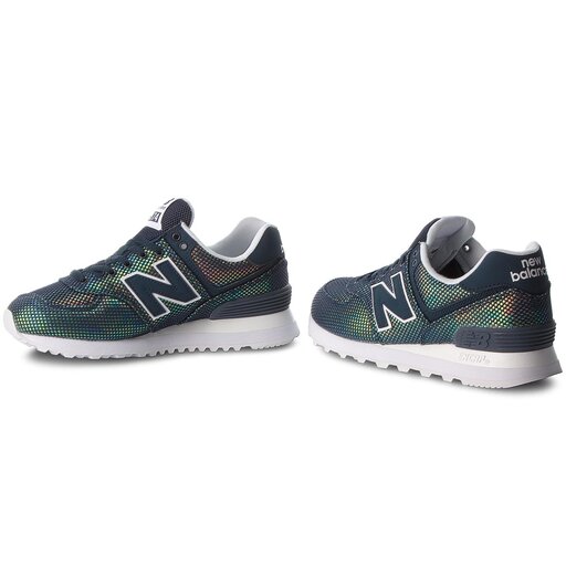 Sneakers New Balance WL574UBC Bleu marine chaussures