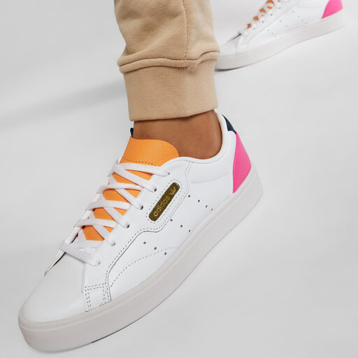 Sneakersy adidas Sleek W FY5058 Bia?y | eobuwie.com.pl