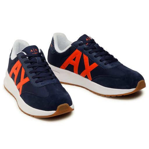 Laisvalaikio batai Armani Exchange XUX071 XV277 K519 Indigo/Orange •  Www.eavalyne.lt
