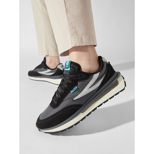 Foot locker fila nere hot sale