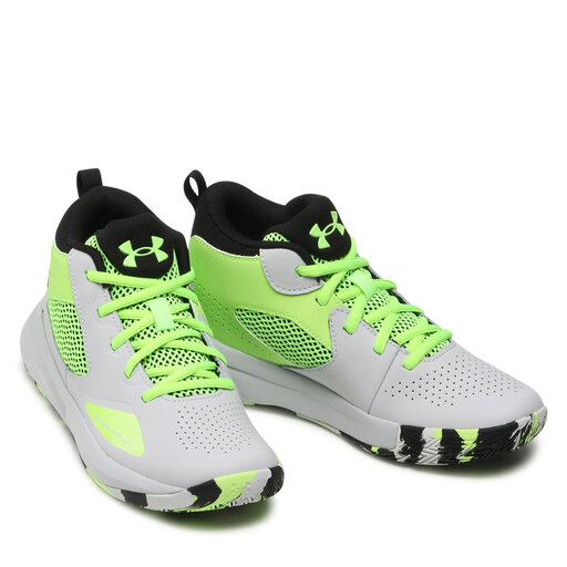 Zapatillas Under Armour Jet 21 negro blanco verde niños