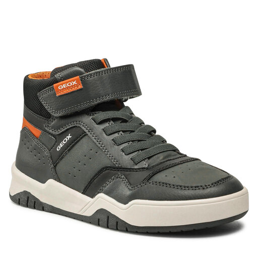 Sneakers Geox J Perth B. A 0FEFU CA37L S Military/Dk Orange •