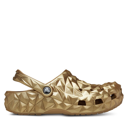 Шльопанці Crocs Cls Metallic Geometric Clog 210002 Золотий