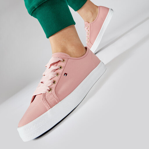 Essential Scarpe Tommy Hilfiger Rosse Tommy Hilfiger Sneakers