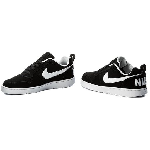 Variedad para castigar oscuridad Zapatos Nike Court Borough Low 838937 010 Black/White • Www.zapatos.es