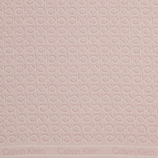 Klein 130X130 Shadow Calvin Tuch Scarf Monogram Gray Jacquard PE1 K60K608779