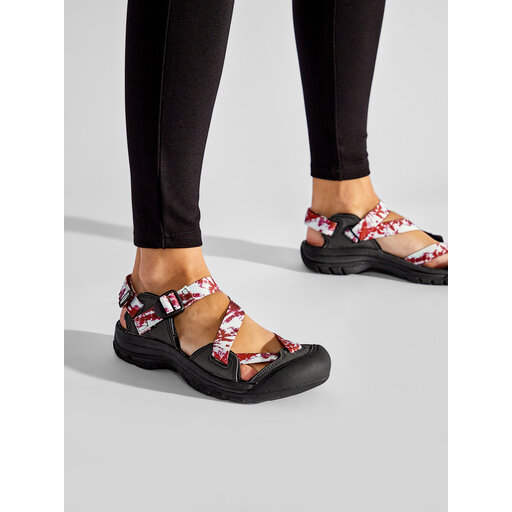 Sandalias Keen Zerraport II 1026035 Guinda/burdeos