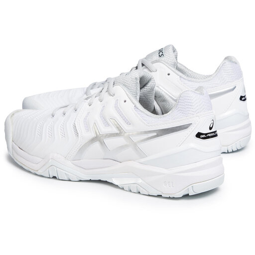 Chaussures de tennis Asics Gel Resolution 7 E701Y Blanc