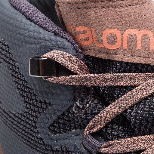 Salomon outline mid gtx w ebony deep taupe tawny orange online