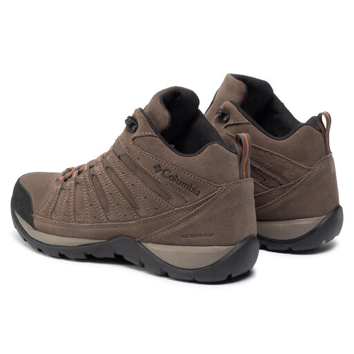 Trekkingi Columbia Redmond V2 Ltr Mid Wp BM0831 Brązowy eobuwie