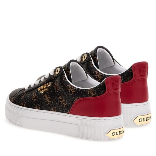 Sneakers rosse guess hotsell