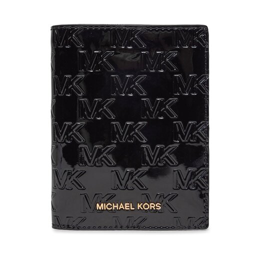 Etui cartes d identite MICHAEL Michael Kors Bedford Travel 32H3G07T8O Noir chaussures