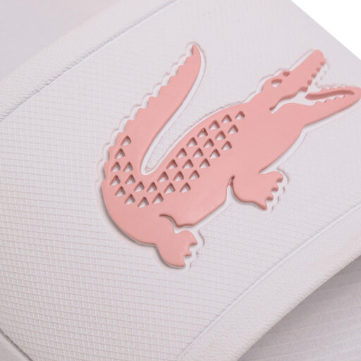 Παντόφλες Lacoste Croco Slide 119 Cfa 7-37CFA00051Y9 Λευκό