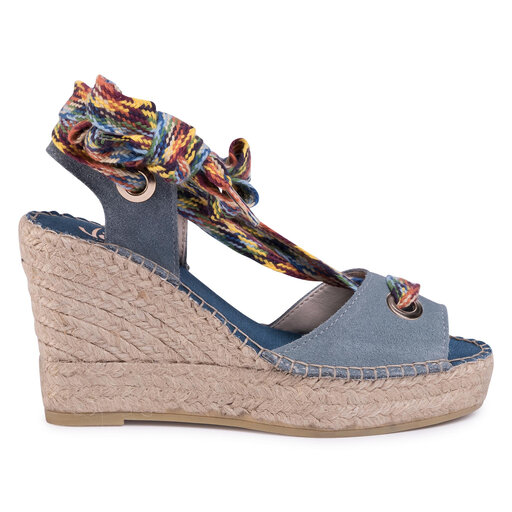 Espadrilles Vidorreta Sandalia Atados 15275 Blau eschuhe