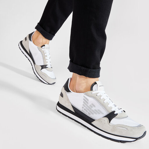 Emporio armani zone on sale trainers