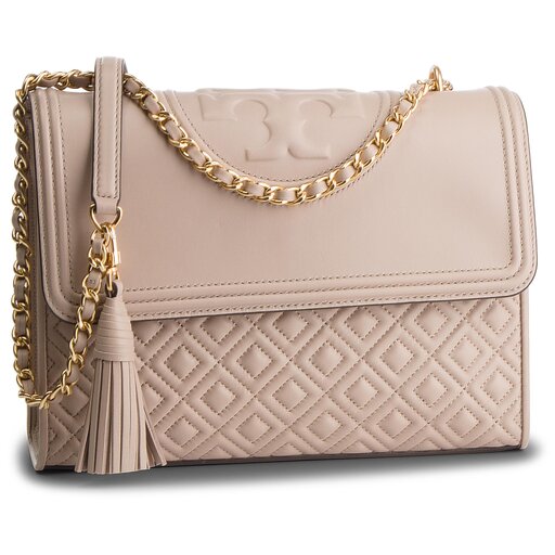 Kabelka Tory Burch Fleming Convertible Shoulder Bag 43833 Light