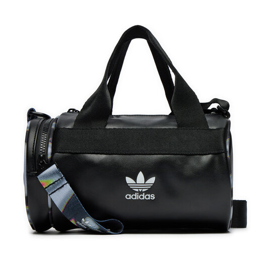 Adidas duffle bag black store