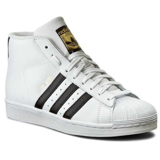 Buty adidas Pro Model S85956 Ftwwht Cblack Ftwwht eobuwie .pl