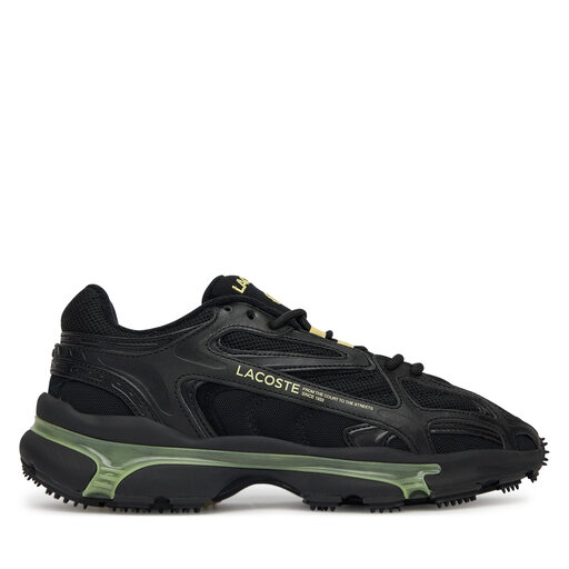 Снікерcи Lacoste L003 2K24 7-49SMA0007 Чорний | evzuttya.com.ua