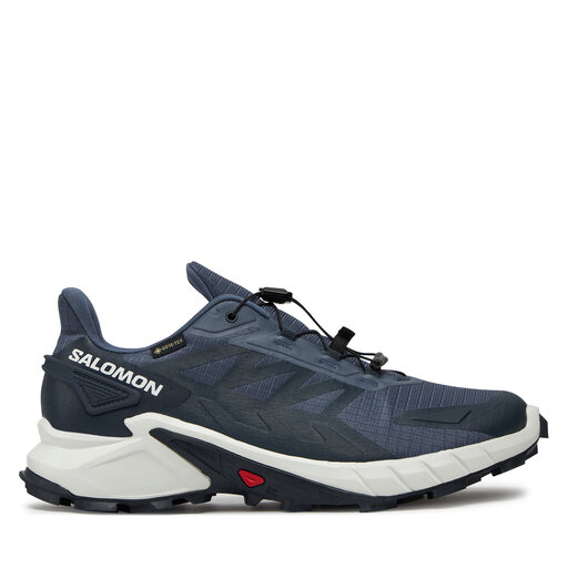 Laufschuhe Salomon Supercross 4 Gore Tex L47462300 Dunkelblau eschuhe