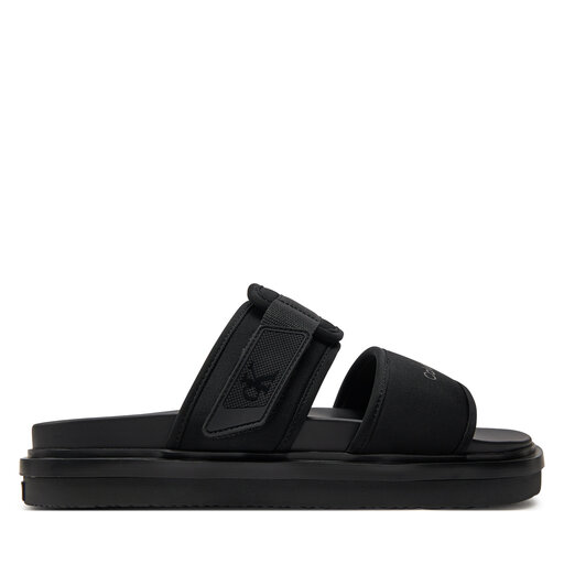 Šlepetės Calvin Klein Jeans Double Bar Sandal Wb In Br