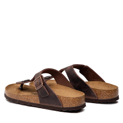 もも　0913 Japonki Birkenstock Gizeh Bs 0943813 Brązowy | eobuwie.com.pl
