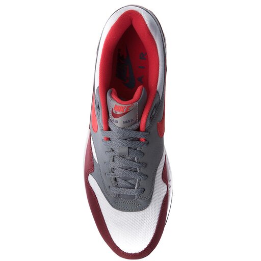 Nike air max 1 white university red cool grey shop