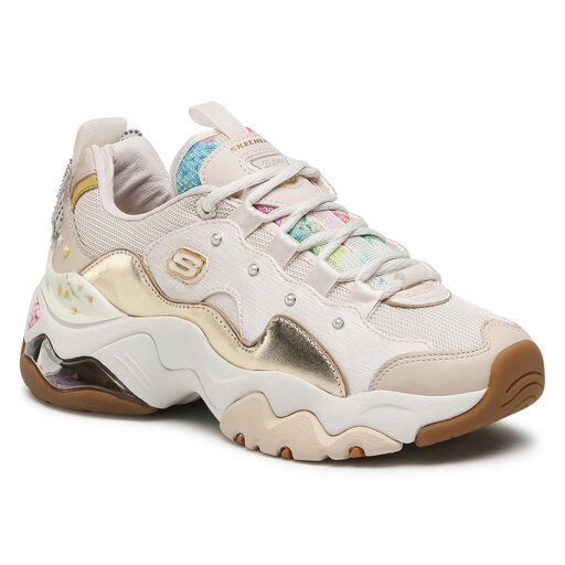 Sneakersy Skechers Sparkling Lady 149244/NTGD Beżowy | eobuwie.com.pl