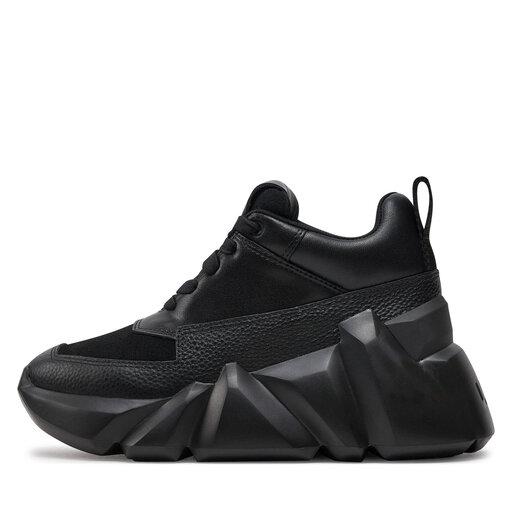 Sneakers United Nude Space Kick Max 10656560159 Schwarz