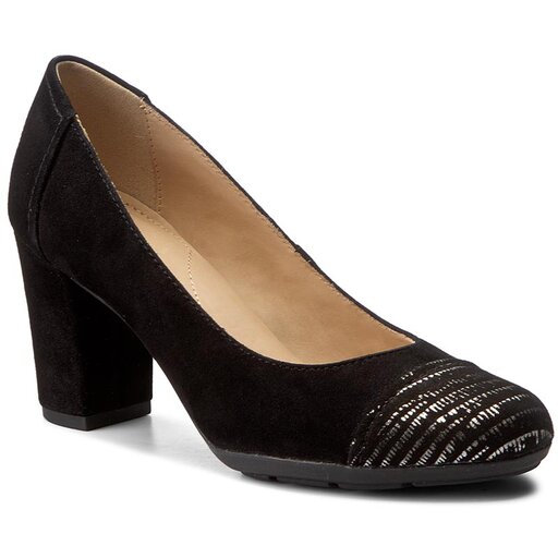 P buty Geox D Annya B D725FB 02141 C9999 Czarny eobuwie .pl