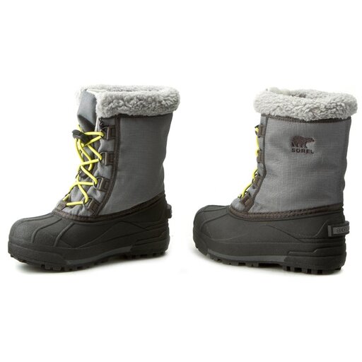 Bottes de neige Sorel Youth Cumberland NY1886 Gris chaussures