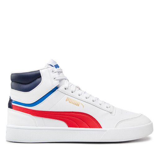 puma shuffle white peacoat gold