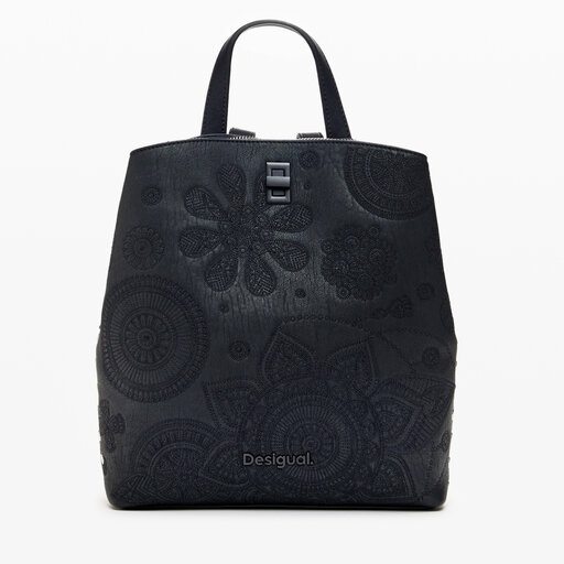 Borsa A Mano Desigual Dejavu Posadas - Effetto Pelle Con Mandala In Rilievo, Taglia Unica, Per Donna