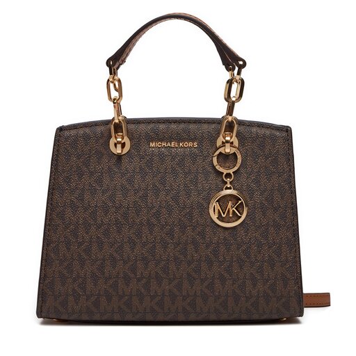 Sac a main MICHAEL Michael Kors Cynthia 32S4GCYC1B Marron fr.eschuhe.ch