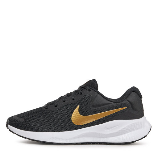Pantofi Nike Revolution 7 FB2208 006 Black Metallic Gold White