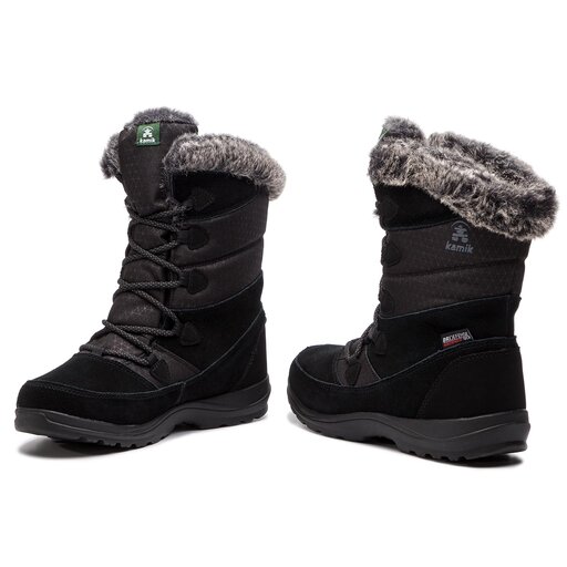 Botas de nieve Kamik Polarfox WK2155 Negro zapatos.es
