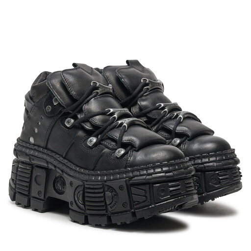 Снікерcи NEW ROCK M-WALL106-S12 Чорний | evzuttya.com.ua