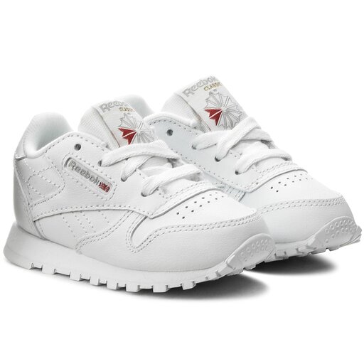Combatiente Exactitud usuario Zapatos Reebok Classic Leather Infants 50192 White • Www.zapatos.es